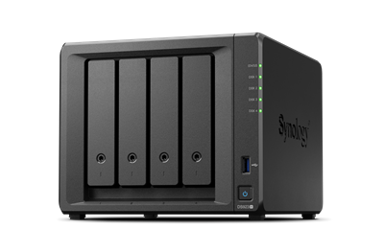 SYNOLOGY DS923+ DiskStation 4-bay NAS server, 2.5"/3.5" HDD/SSD tvrdi disk, M.2 2280, Wake on LAN/WAN, 4GB, G-LAN, 2x USB 3.2